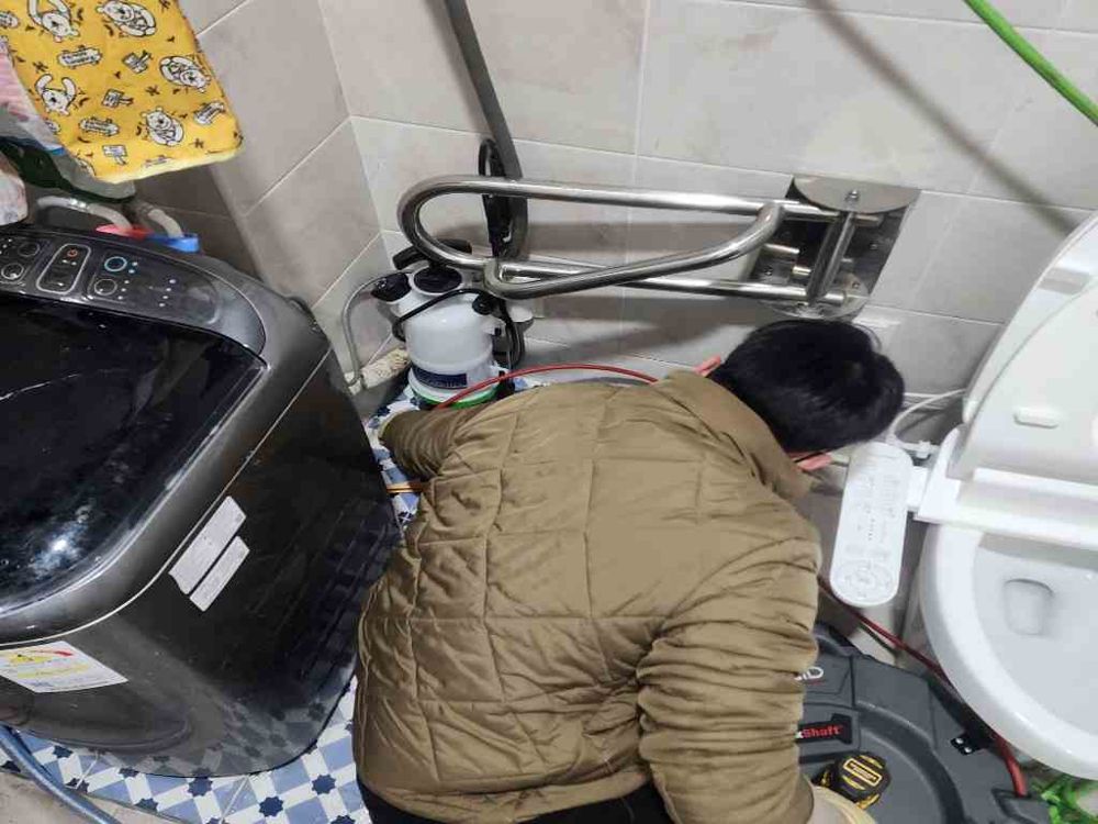 성북구 욕실·세탁기 배수 막힘 작업