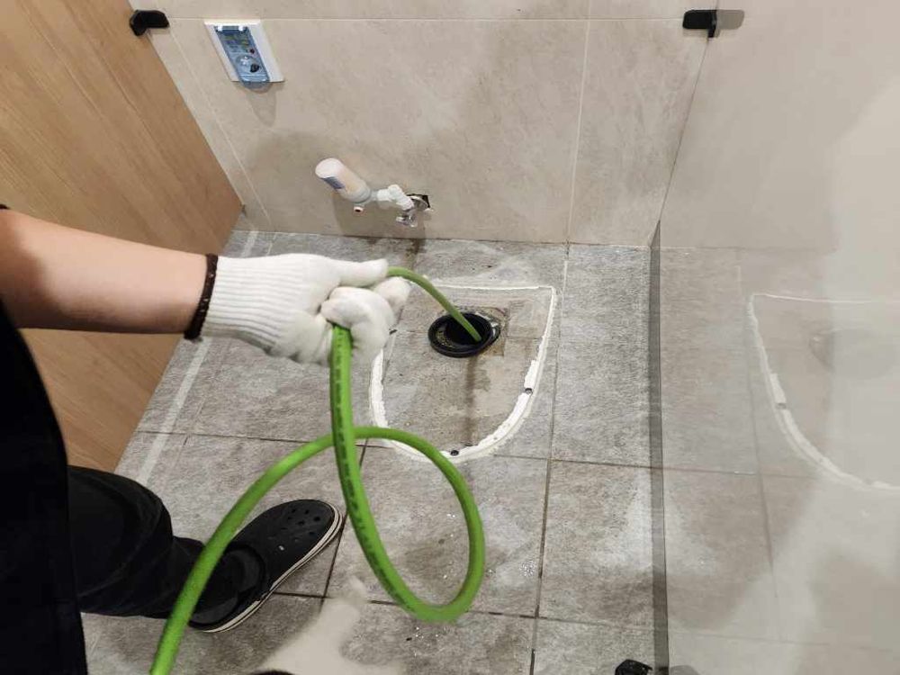 성북구 화장실 바닥 배수구 고압세척